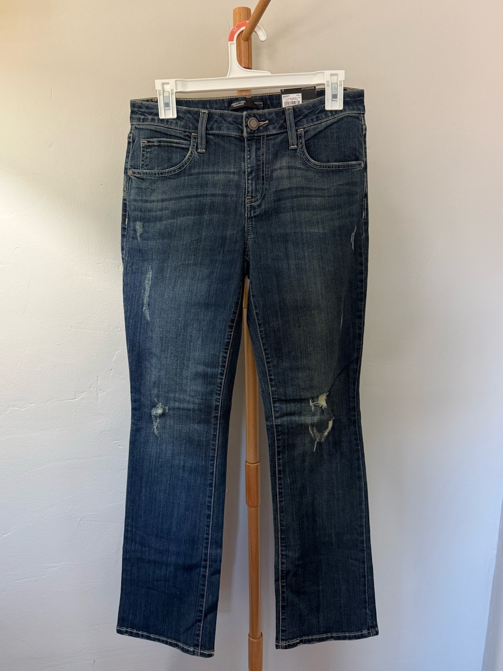 Simply Vera Wang Mid Rise Boot Cut Denim Jeans Women’s Size 8 NWT
